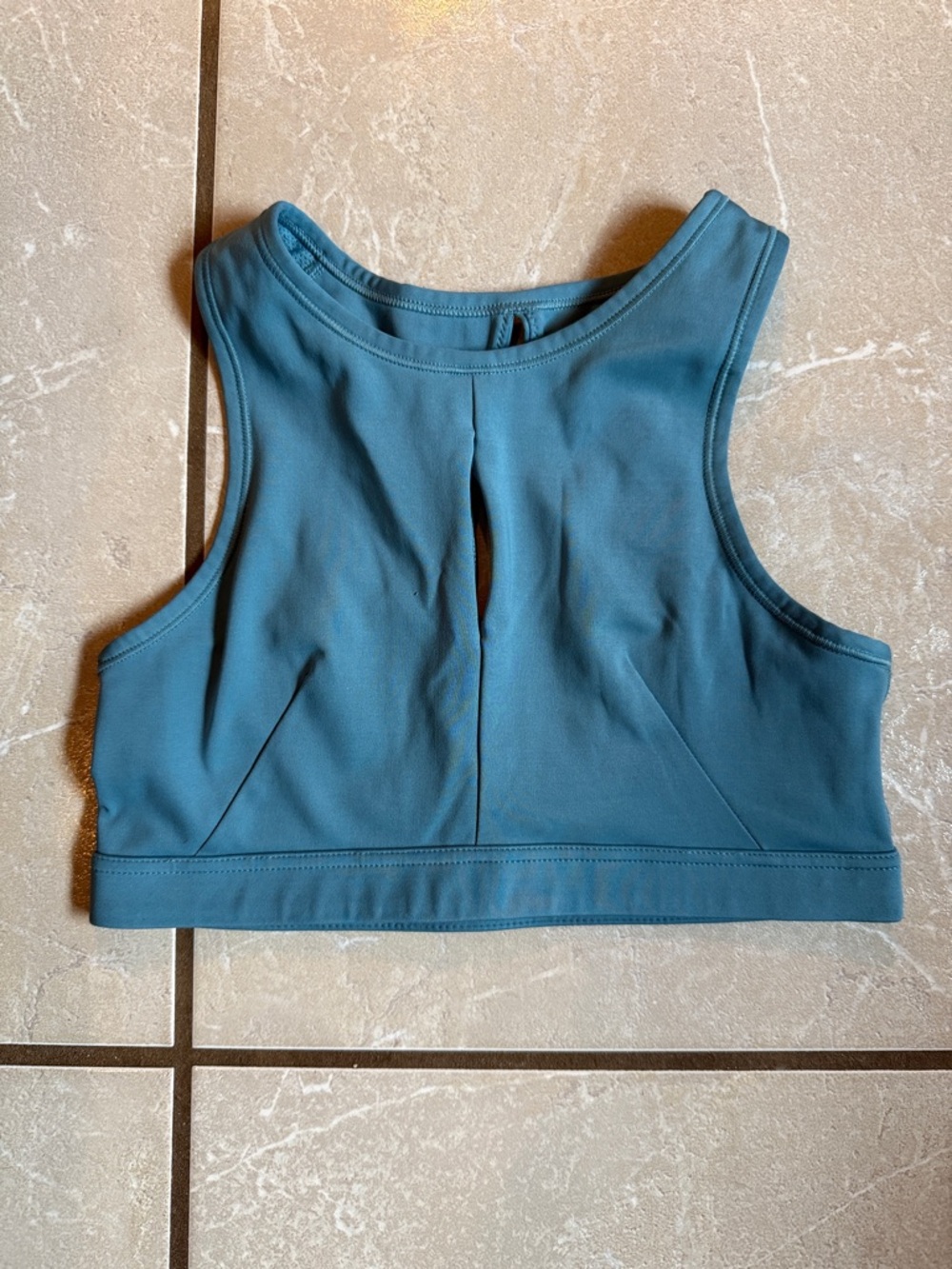 Nike Teal High-Neck Sports Bra